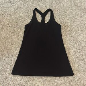Black Lululemon Racerback Tank Top Size 6